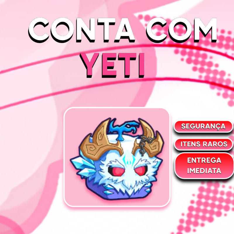 God human 👊+ YETI INVENTÁRIO ❄️