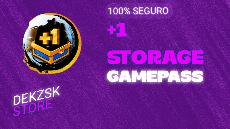 +1 Storage 🎁