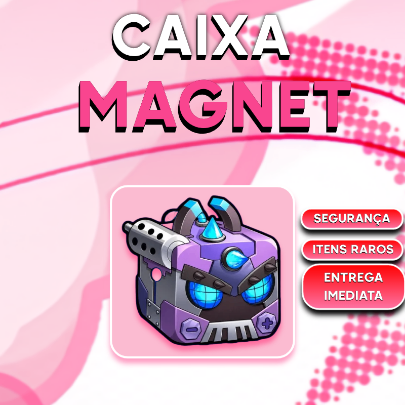 「🎲」  CAIXA MAGNET  🎉🍀